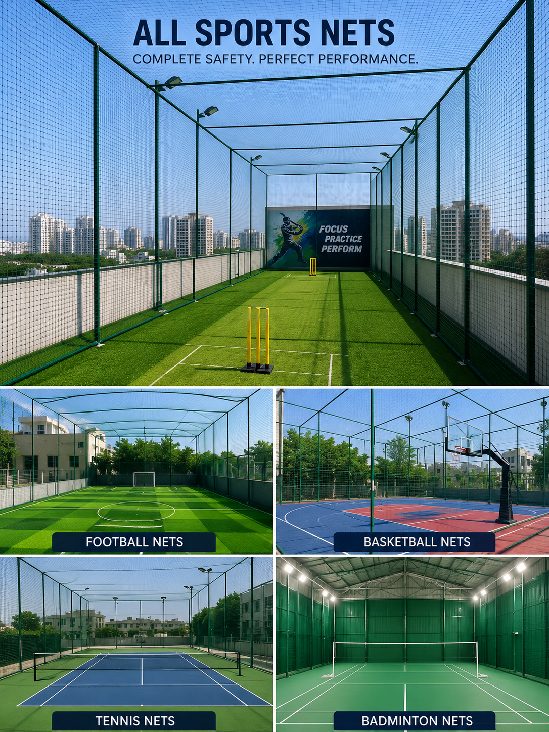 Sports Nets installation