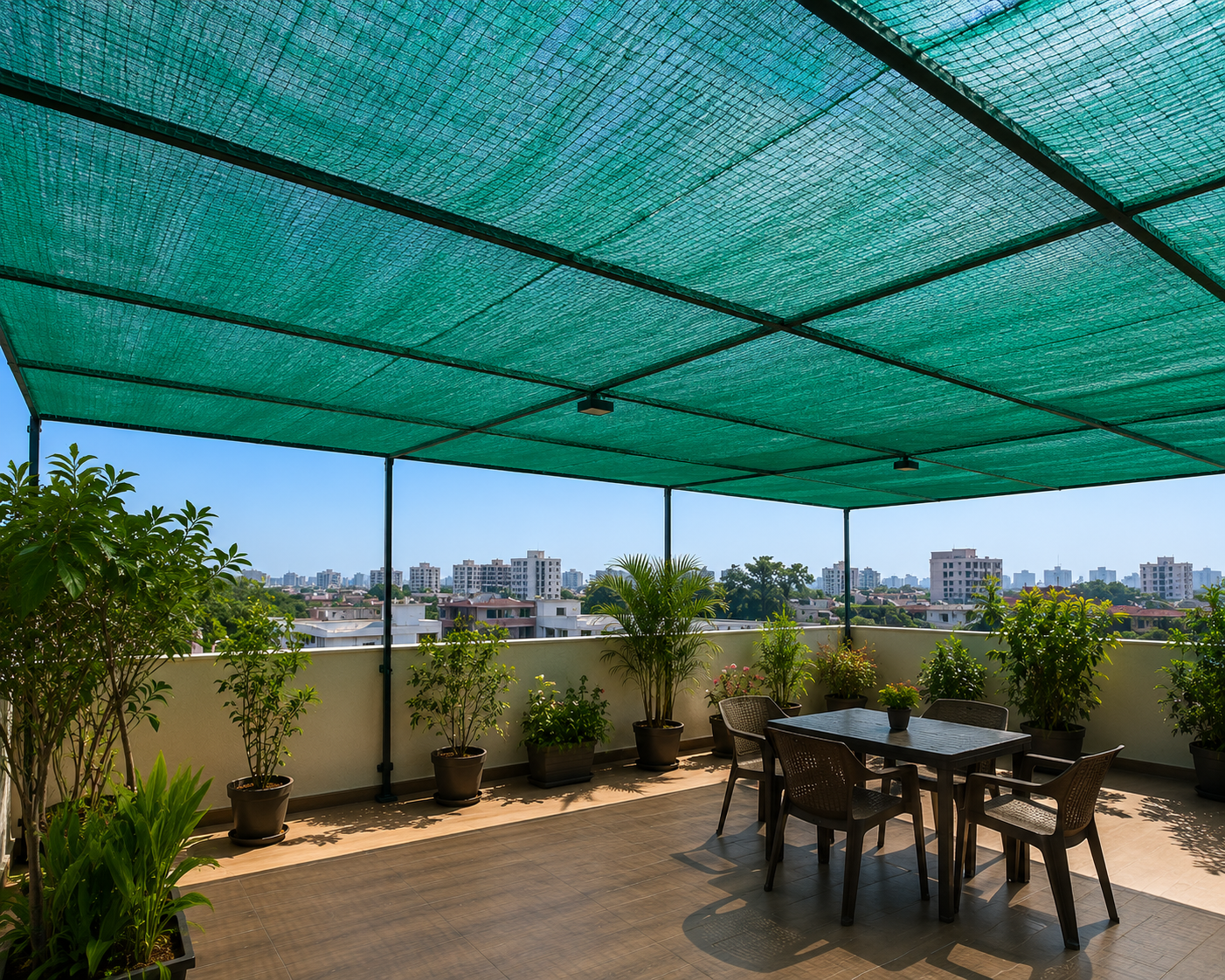 Shade Nets installation