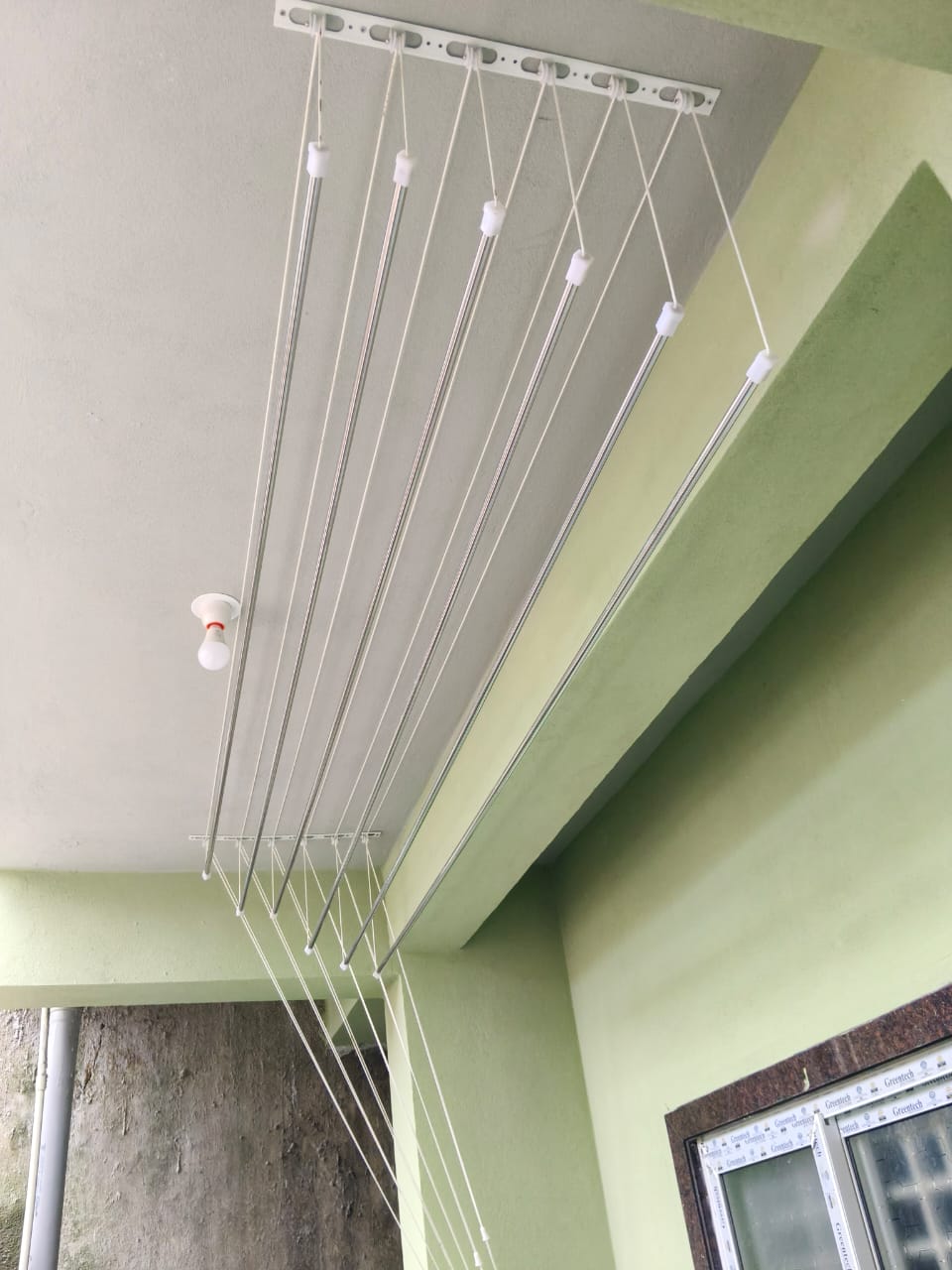 Cloth Hangers installation